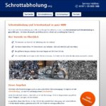 schrottabholung-org-webseite